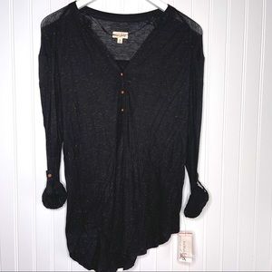 MAISON JULES BLACK TOP - M